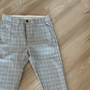 ZARA MEN | Plaid Trousers
